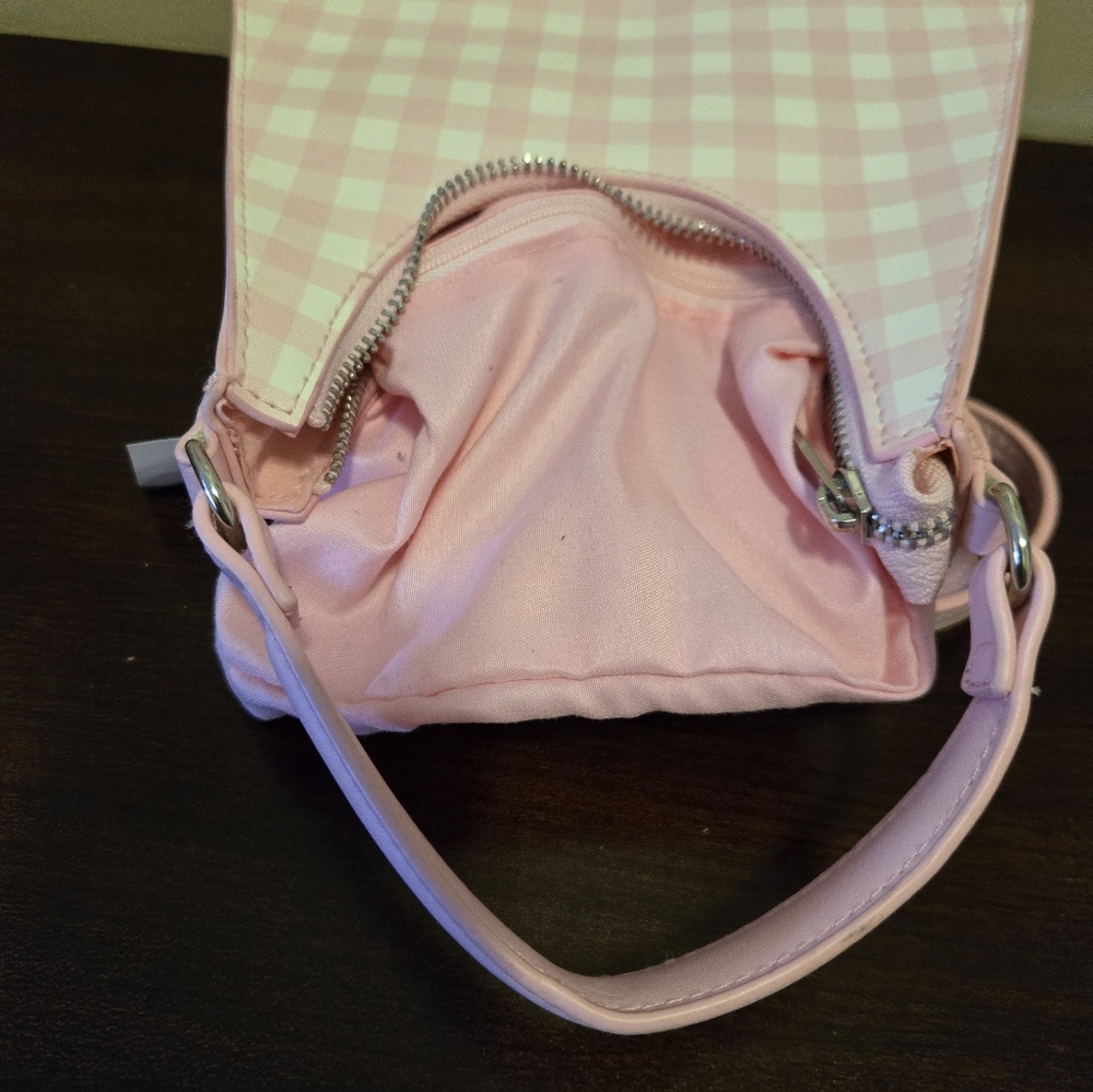 Gingam Pink & White Bag 🎀 - Picture 4 of 8